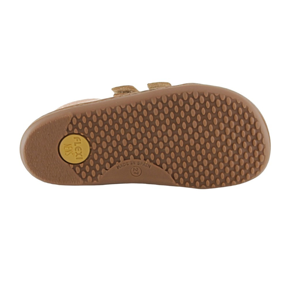 Zapatos barefoot Flexi Nens 9000-R Metalizado cava