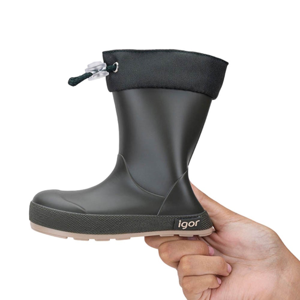 Botas de agua Barefoot Igor Yogi Cuello Kaki