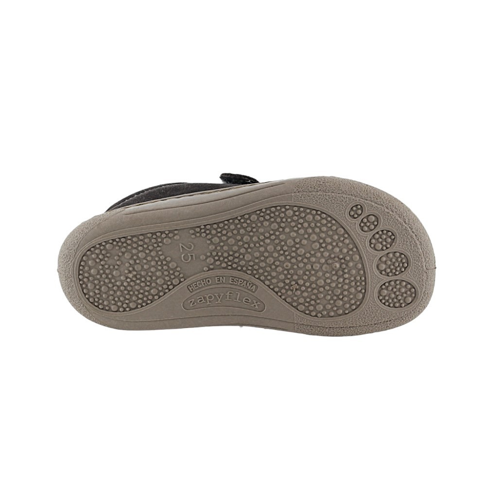 Zapatos barefoot Zapy AF210460 Gris-Mostaza