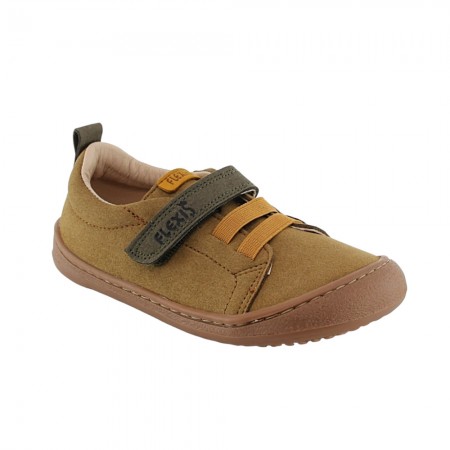 Zapatos Barefoot Flexi Nens 9006-R Marrón-Verde