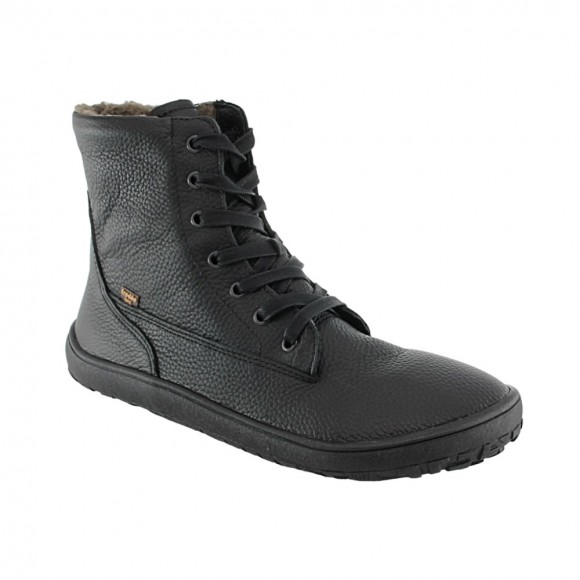 Botines impermeables barefoot Froddo Tex Laces Negro