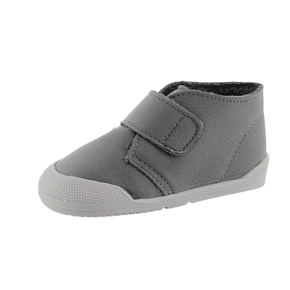 Botines respetuosos Blanditos Sansa Gris Borreguillo