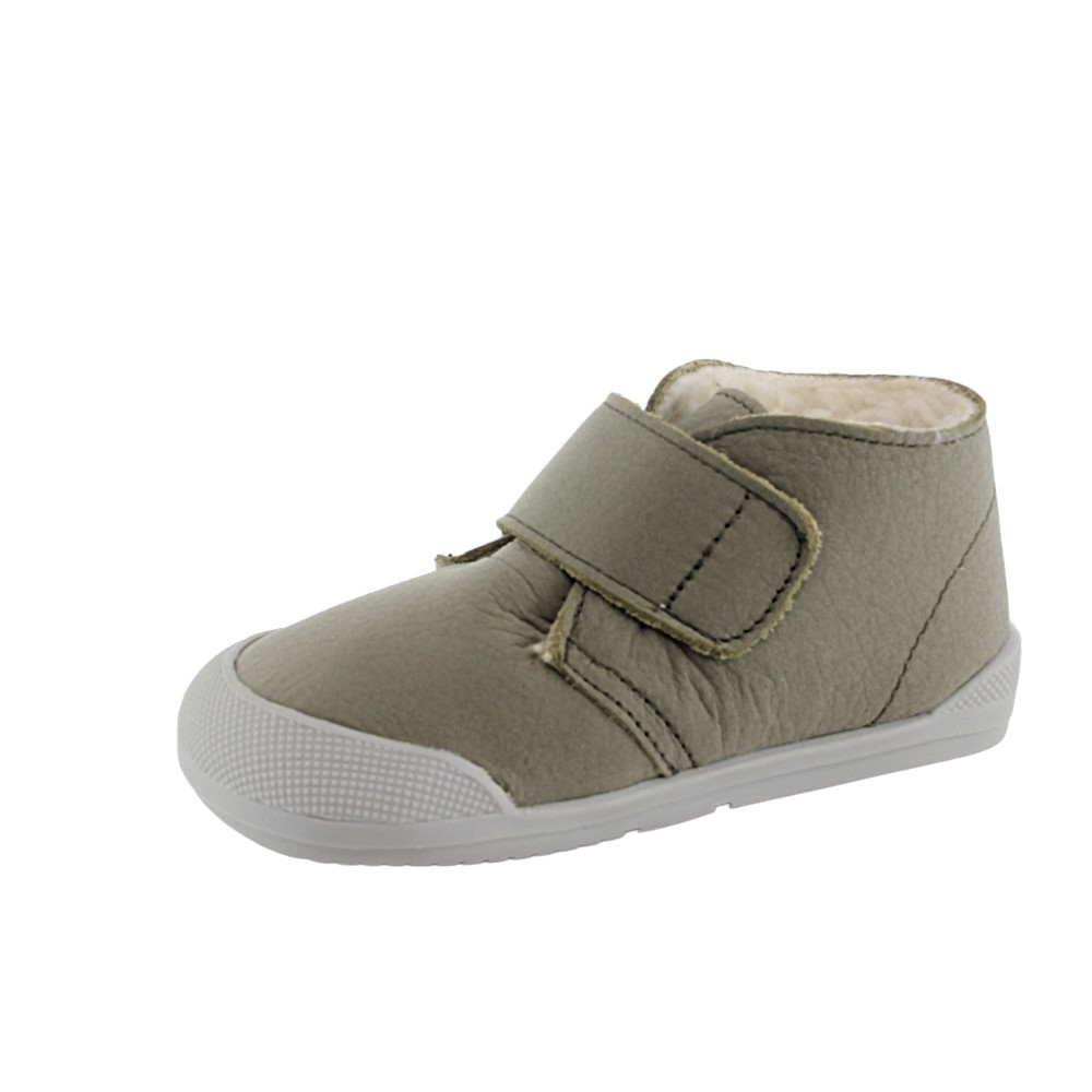 Botines respetuosos Blanditos Sansa Borreguilo Verde