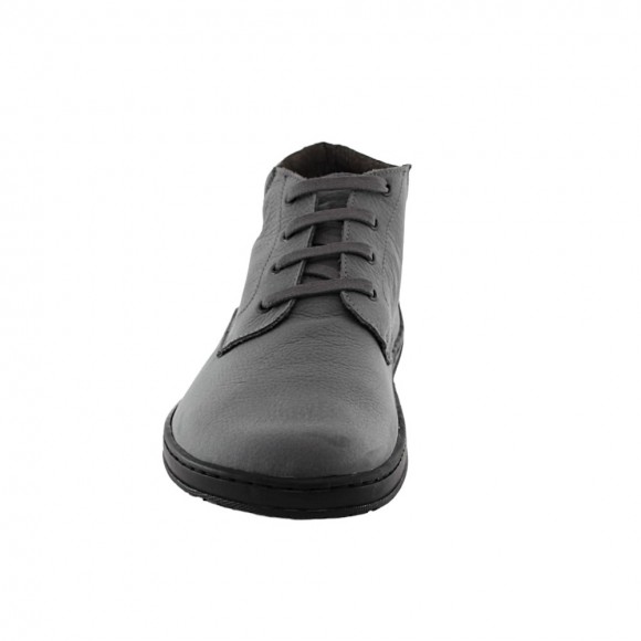 Botines barefoot con cordones Flexi Nens Gris