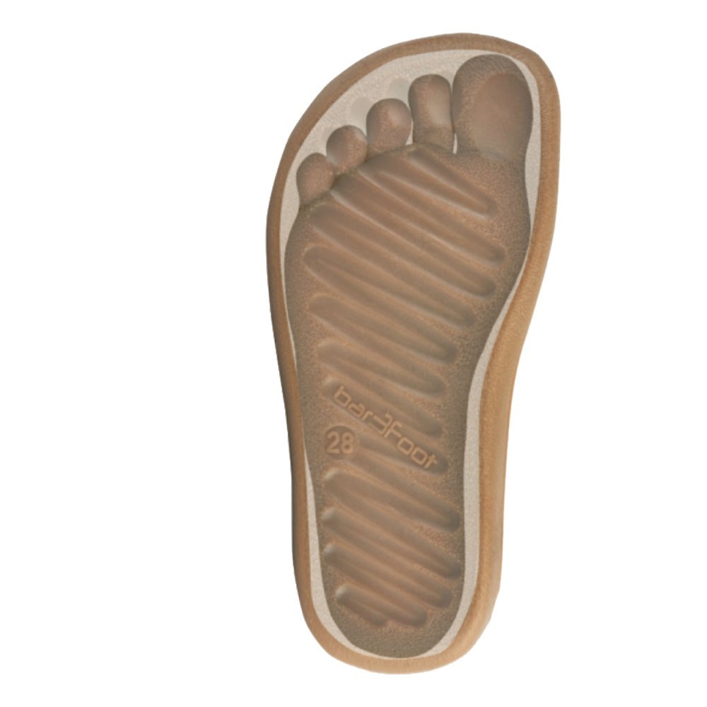 Zapatillas barefoot abiertas Bar3foot Elf Nevada Marrón Coche