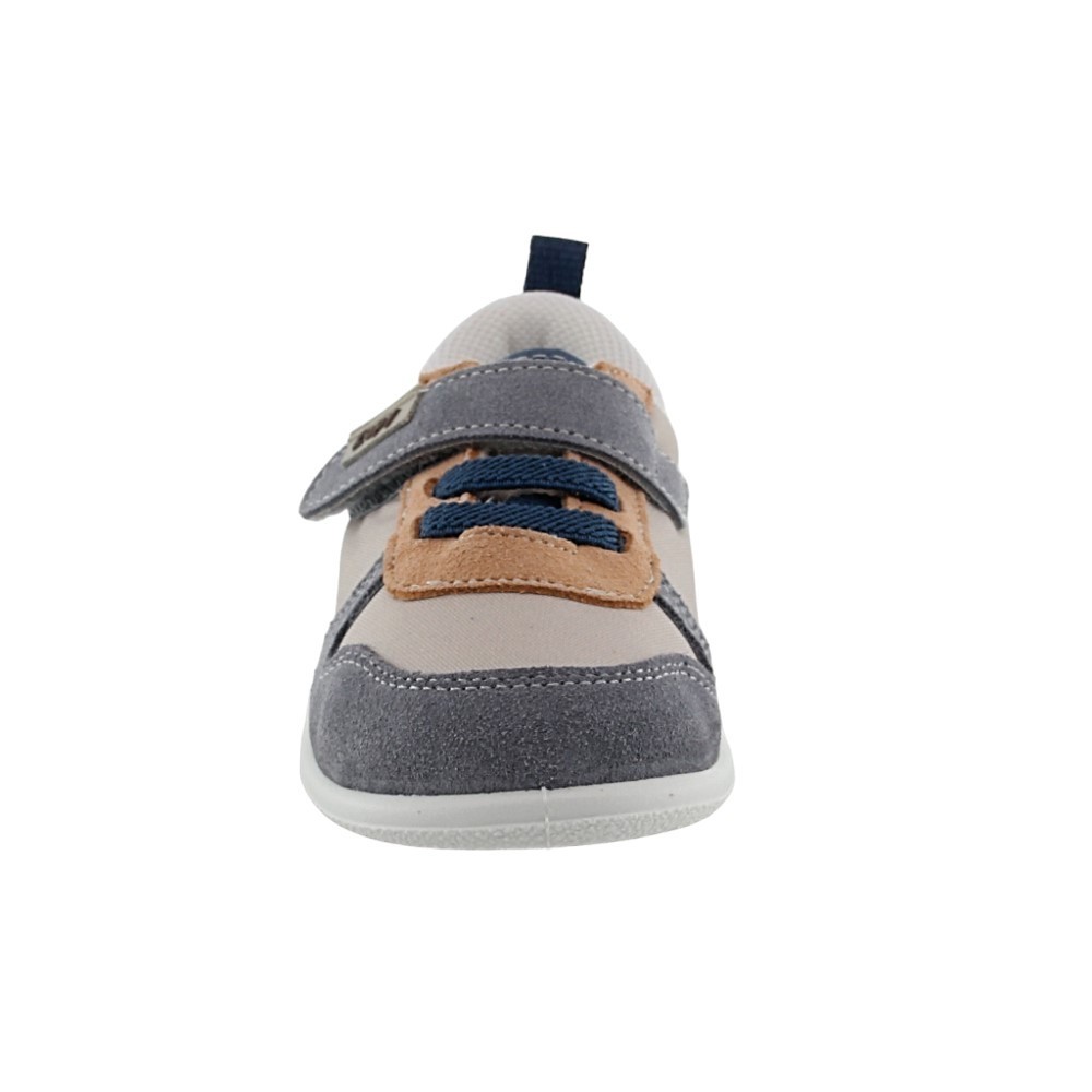 Zapatillas ZapyFlex Velcro y elástico Gris