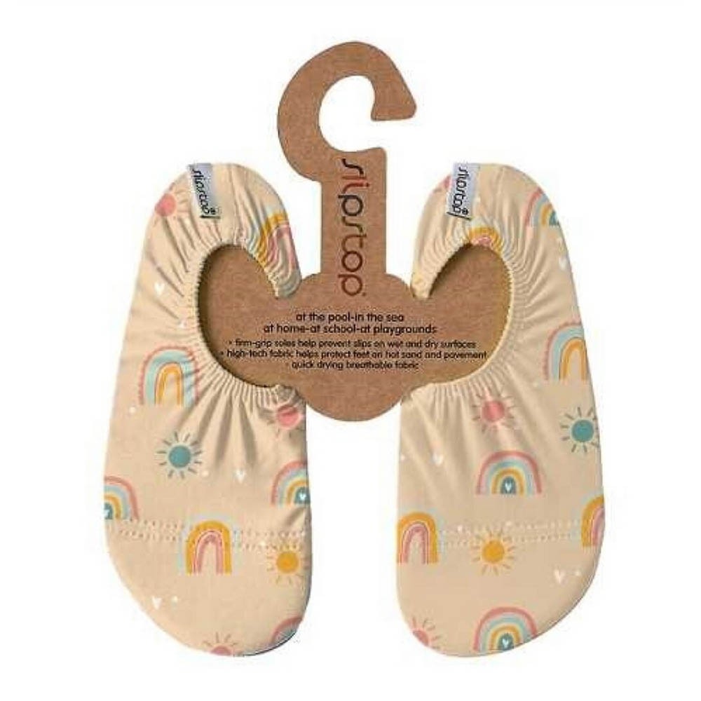 Escarpines respetuosos SlipStop Rainbow Beige