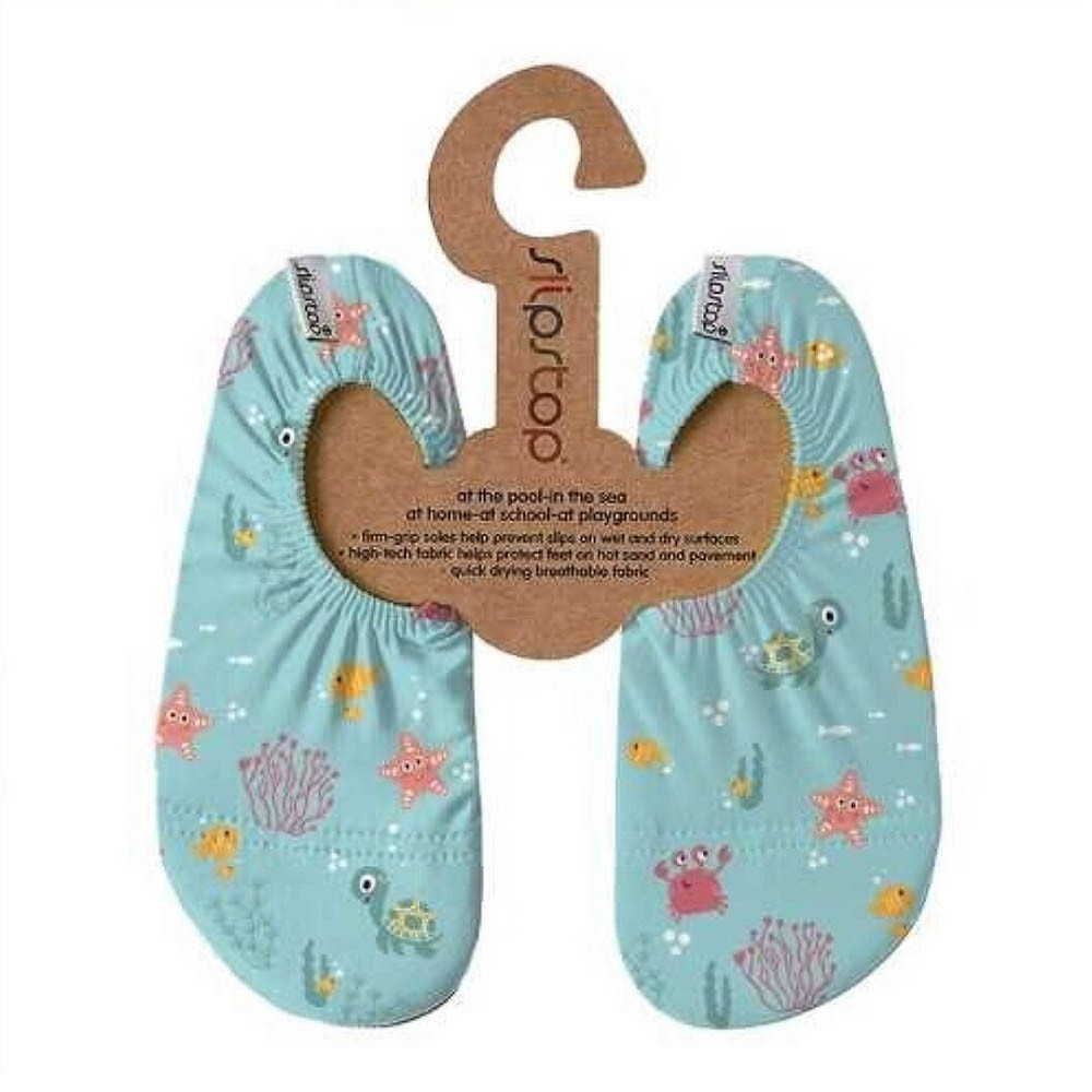 Escarpines respetuosos SlipStop Aquarium Turquesa