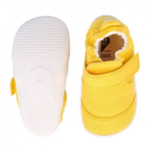 Zapatilas de lona Bobux Explorer Organics Amarillo