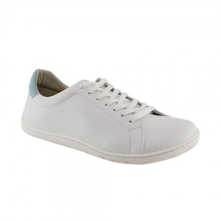 Zapatillas barefoot Coqueflex 4361 Blanco-Turquesa