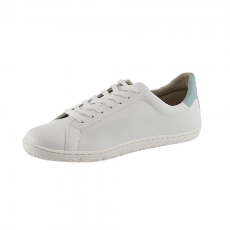 Zapatillas barefoot Coqueflex 4361 Blanco-Turquesa