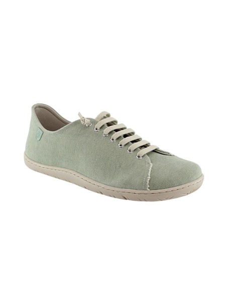Zapatillas barefoot de lona Coqueflex 15222-A Verde