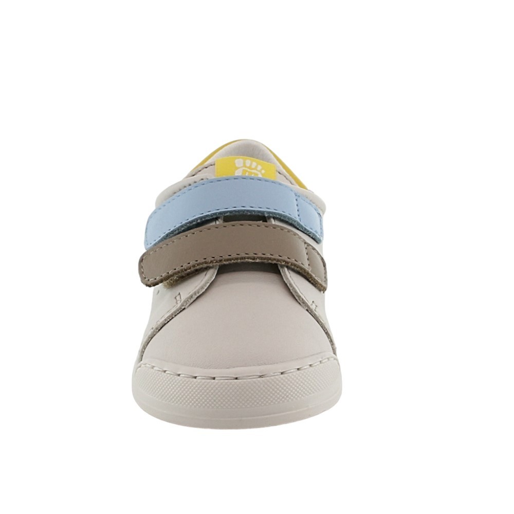 Zapatillas Mustang Free Beige-Celeste