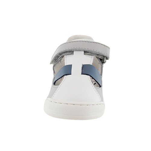 Sandalias respetuosas Mustang Free Blanco-Gris 2