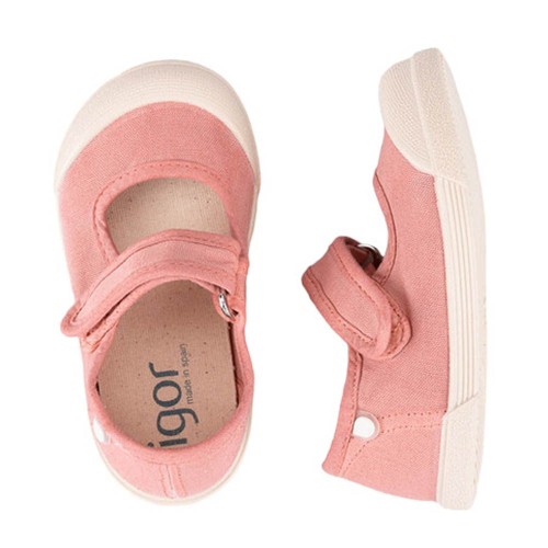 Merceditas barefoot de lona Igor Rosa 2