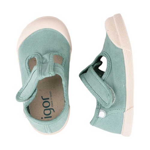 Zapatillas de lona barefoot Igor Pepito Matcha 2