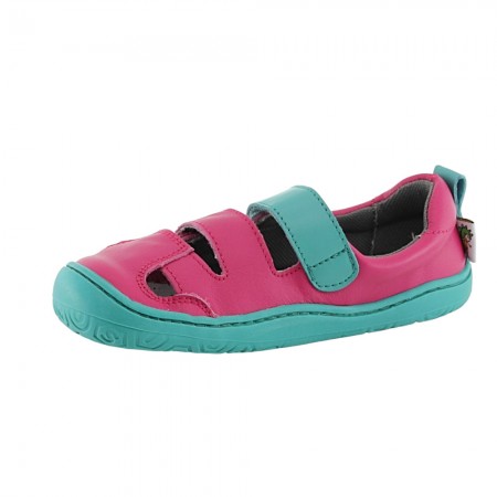 Sandalias Poppis Somer Magenta Piel