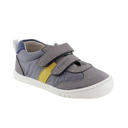 Zapatos barefoot Piruflex PF174-6 Gris-Amarillo