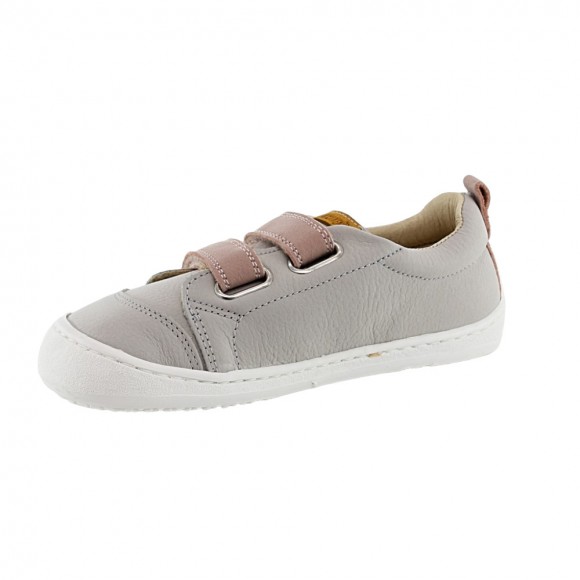 Zapatos barefoot Flexi Nens 9000-R Gris-Rosa