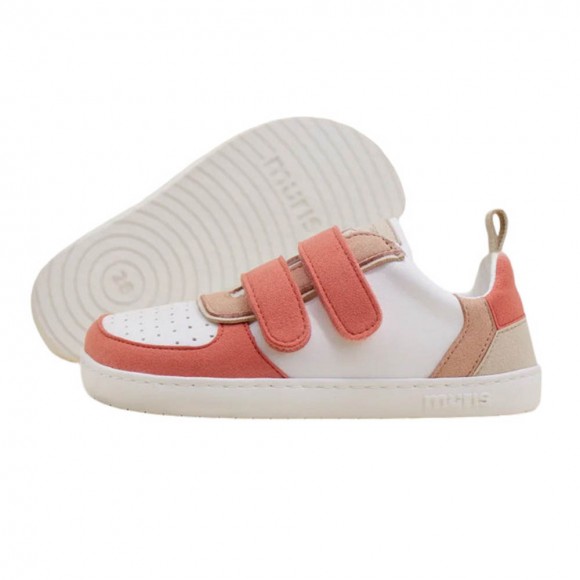 Zapatos barefoot veganos Muris Petra Coral Rosa