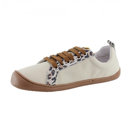 Zapatos barefoot Flexi Nens 8410 Beige-Leopardo