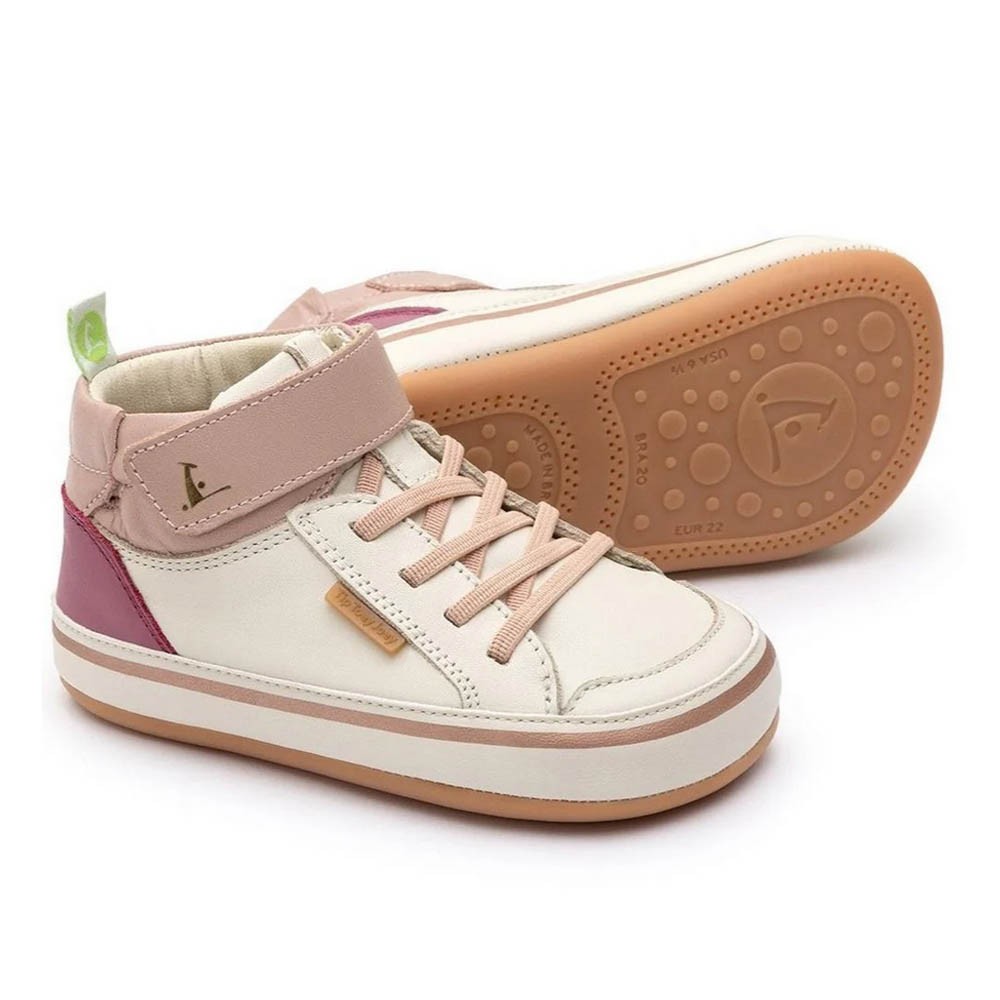 Botines respetuosos Tip Toey Joey Alley Beige-Rosa