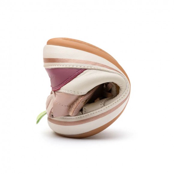 Botines respetuosos Tip Toey Joey Alley Beige-Rosa