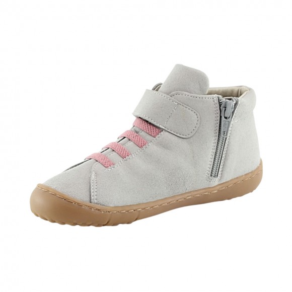 Botines barefoot Coqueflex 15231 Beige-Rosa