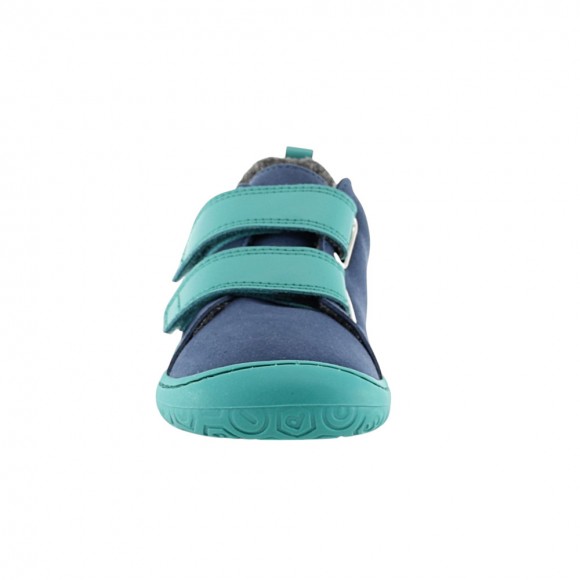 Botines barefoot Poppis New Yoyo Aqua forro térmico