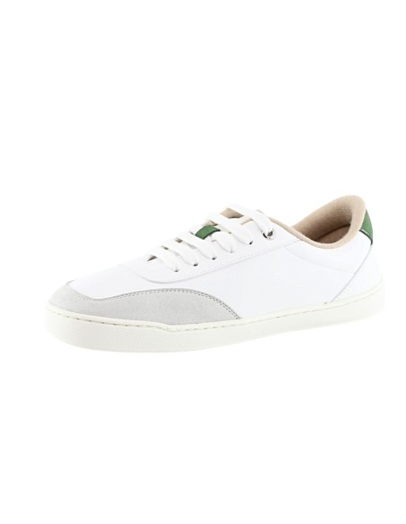 Zapatillas barefoot Terreta Illice vegano Blanco-Verde