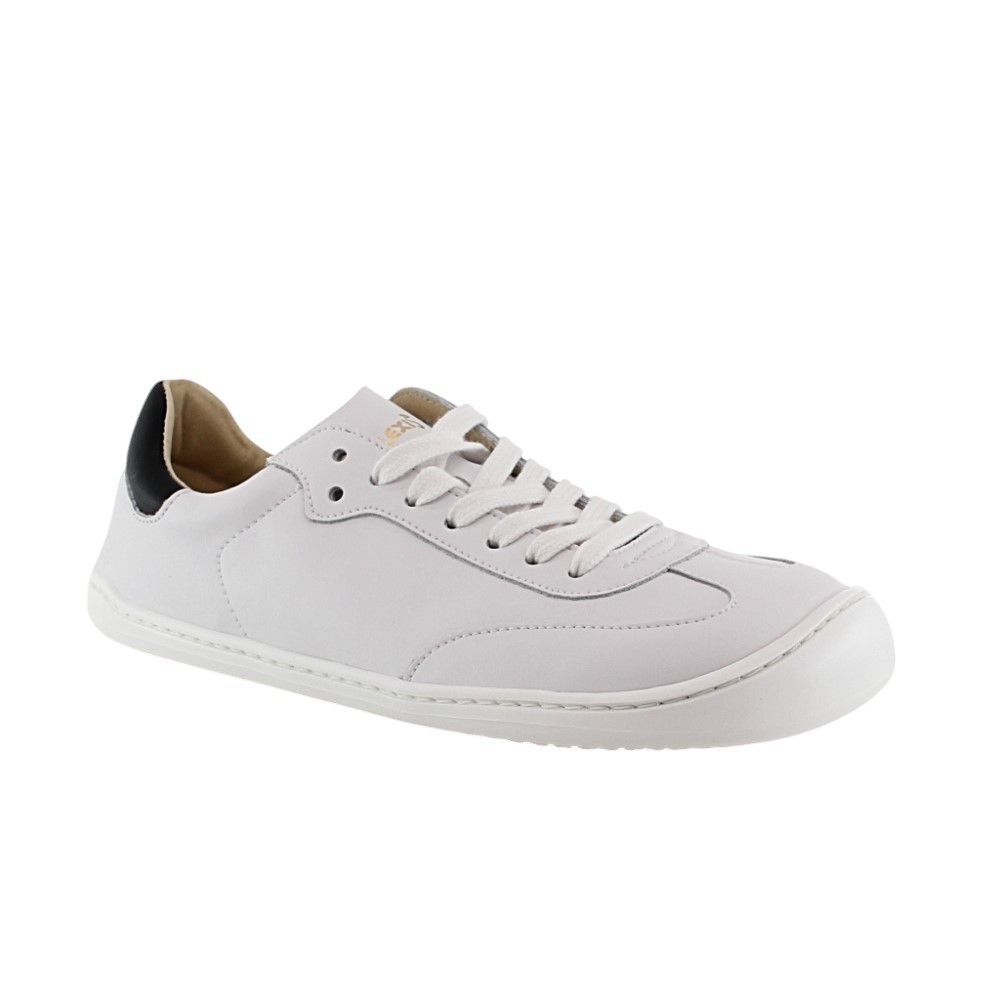 Zapatos barefoot Flexi Nens 9025-R Blanco-Negro