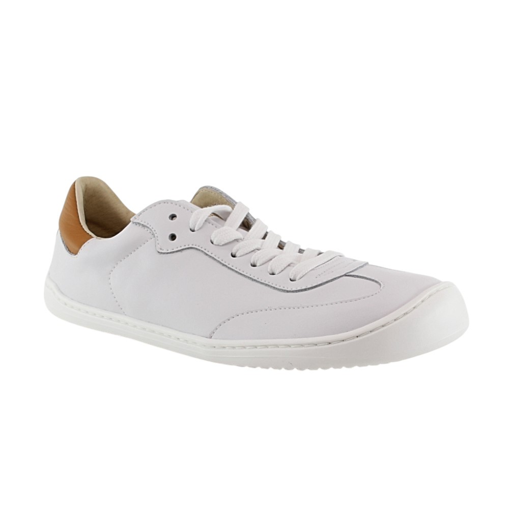 Zapatos barefoot Flexi Nens 9025-R Blanco-Cuero