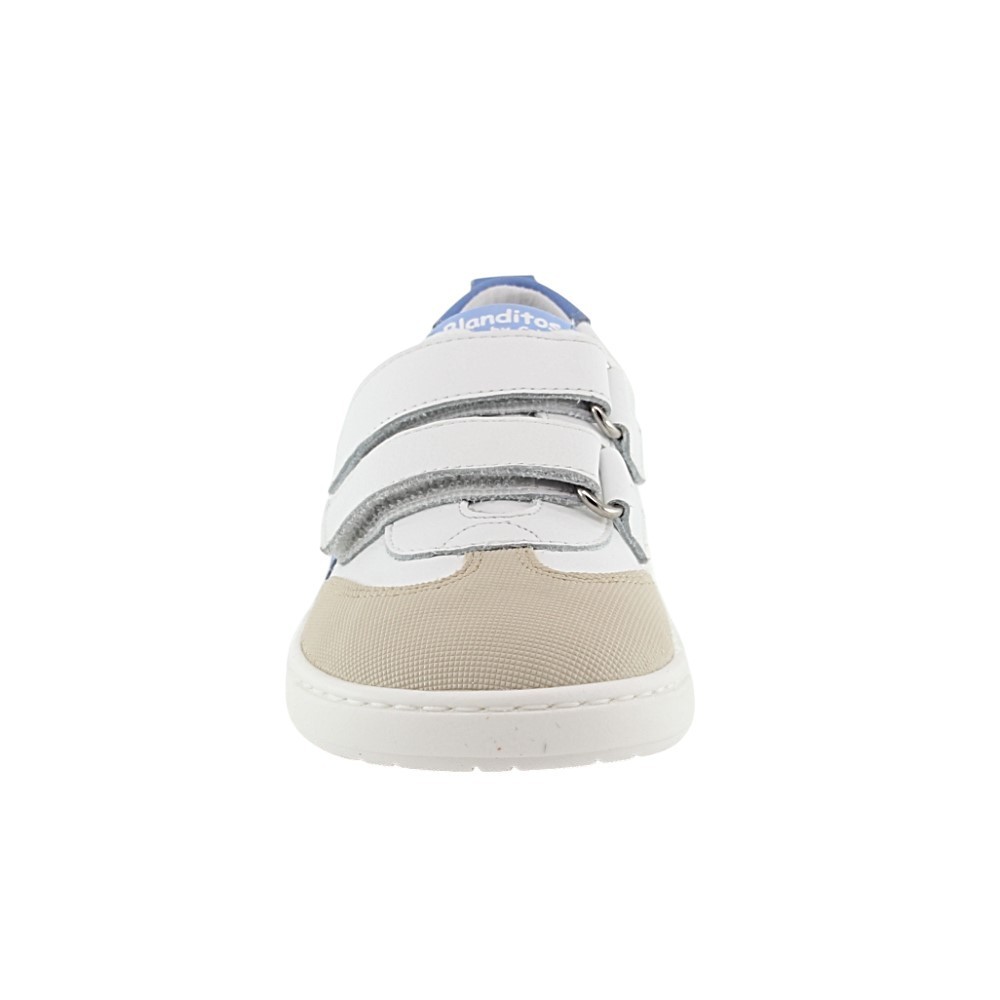 Zapatillas barefoot Blanditos Marea Blanco-Jeans