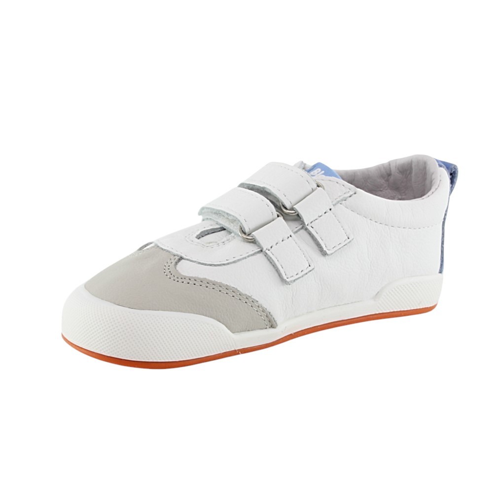Zapatillas barefoot Blanditos Milan Blanco-Jeans