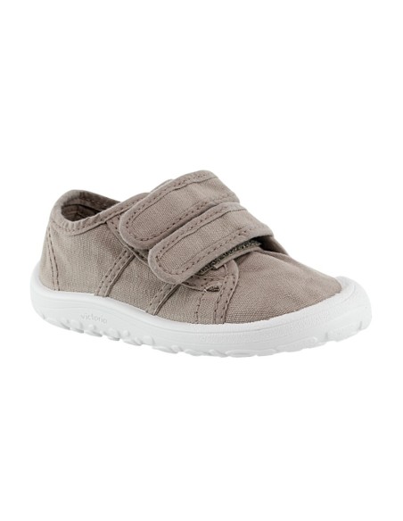 Zapatillas con velcros barefoot Victoria Bosco Beige