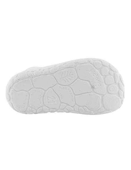 Zapatillas con velcros barefoot Victoria Bosco Blanco