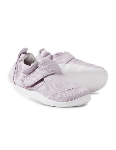 Zapatillas de lona respetuosas Bobux Gor Organic Malva