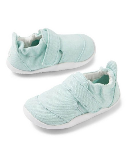 Zapatillas de lona respetuosas Bobux Gor Organic Verde
