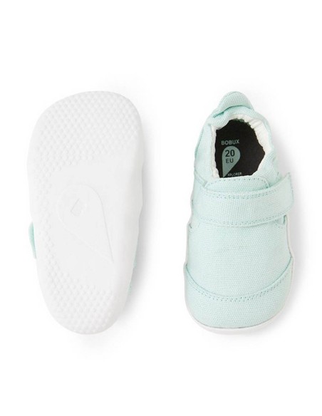 Zapatillas de lona respetuosas Bobux Gor Organic Verde