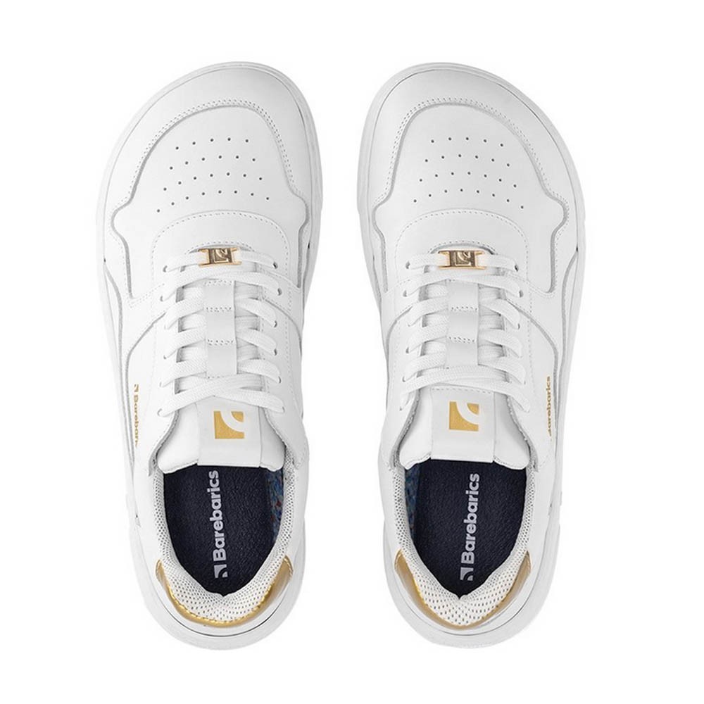 Zapatillas barefoot Barebarics Zing Blanco-Oro