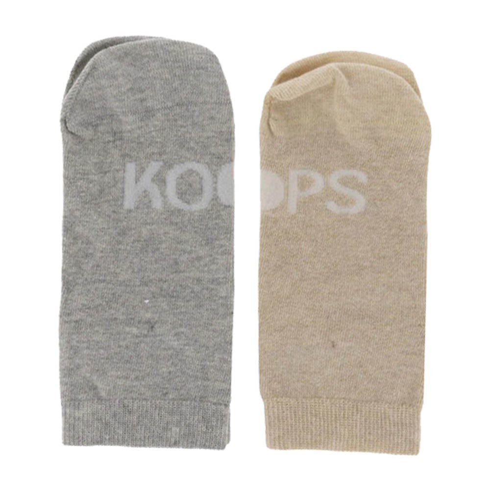 Pack 2 calcetines barefoot Koops Beige y Gris