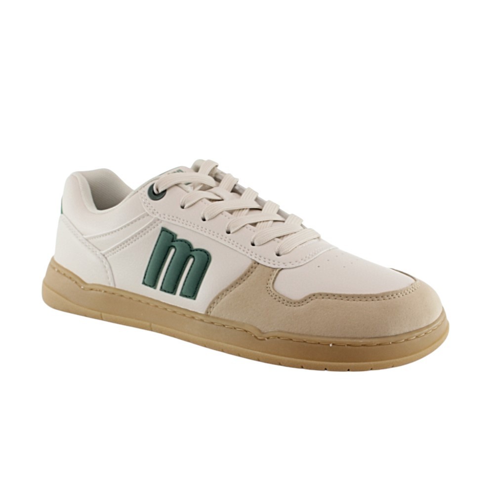 Zapatillas barefoot Mustang Free-Miami Beige-Verde