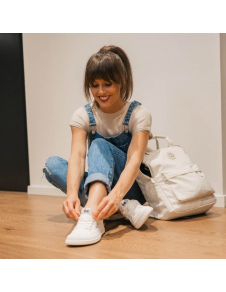 Zapatillas de lona barefoot Be Lenka  Rebound Blanco