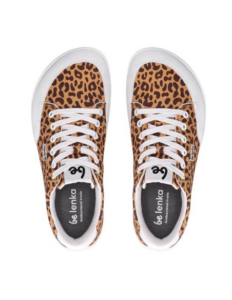 Zapatillas de lona barefoot Be Lenka  Rebound Leopard