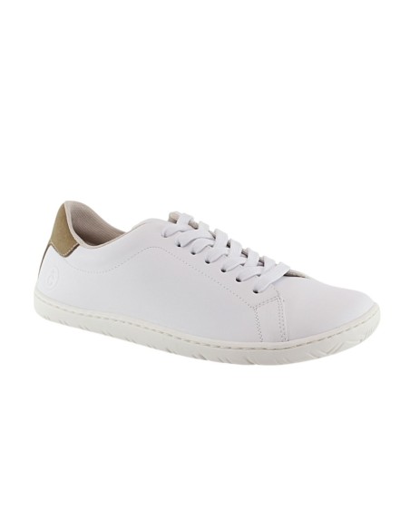 Zapatillas barefoot Coqueflex 4361 Blanco-Taupe