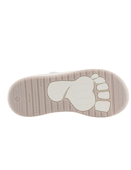 Calzado barefoot deportivo Mustang Free Blanco PU