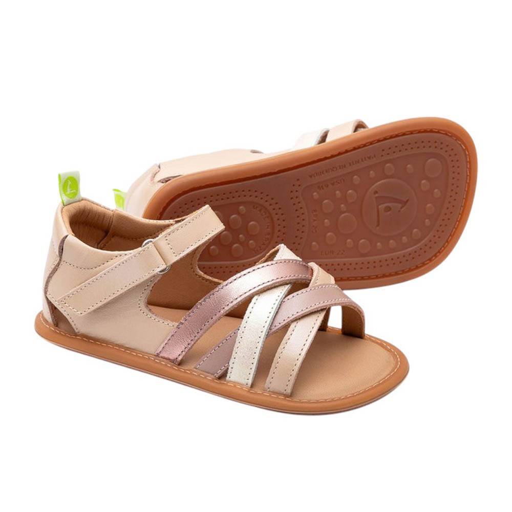 Sandalias respetuosas Tip Toey Joey Cris Cross Multi Rosa