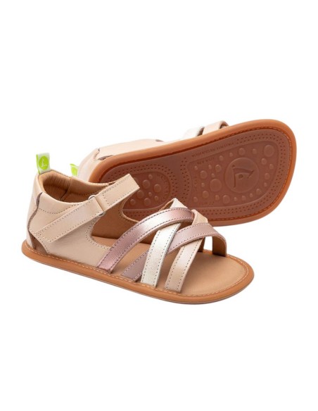 Sandalias respetuosas Tip Toey Joey Cris Cross Multi Rosa