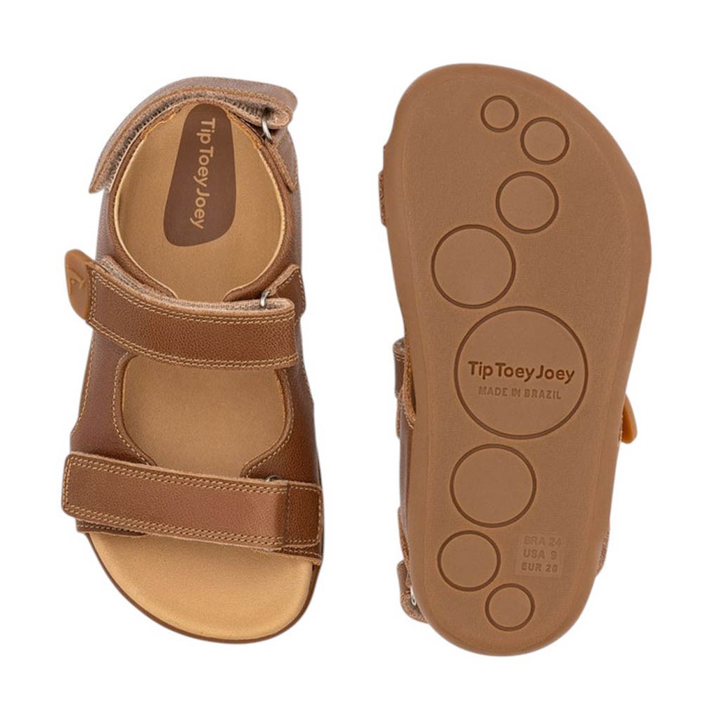 Sandalias barefoot Tip Toey Joey Explorer Marrón