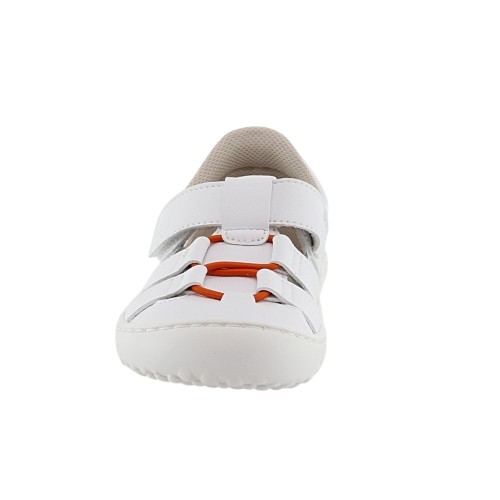 Sandalia respetuosa cerrada Coqueflex Blanco 2